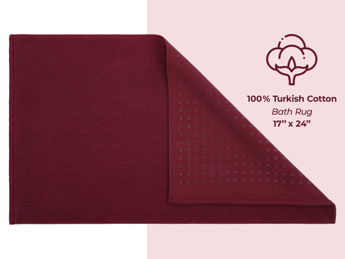4 SIZE BURGUNDY