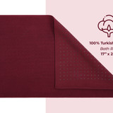 4 SIZE BURGUNDY