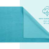 4 SIZE TURQUOISE BLUE