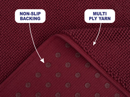 3 TEXTURE BURGUNDY