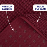 3 TEXTURE BURGUNDY