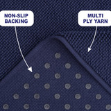 3 TEXTURE NAVY BLUE