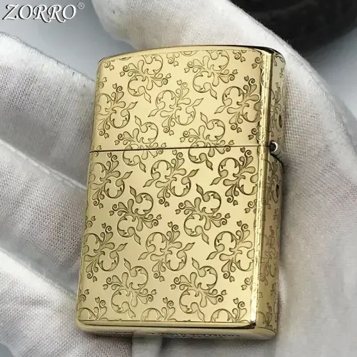 Original Zorro Kerosene Lighter Pure Copper Carving Classic Summer Sexy new zorro.webp