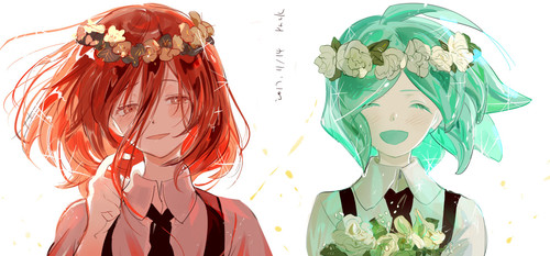 anime anime girls Houseki no kuni Phos Houseki no Kuni Cinnabar Houseki no Kuni 1288003 wallhere.com.jpg