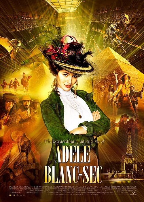 Niezwykłe przygody Adeli Blanc-Sec / Les aventures extraordinaires d'Adèle Blanc-Sec (2010) PL.720p.BRRip.x264-wasik / Lektor PL
