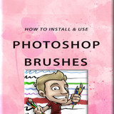 How to insatll photoshop brushes2 1
