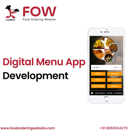Digital Menu App Development Company in India | FOW.jpg