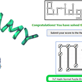 7x7 Hashi Normal Puzzle