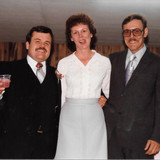 14 Bill Bowers Jr Cherry Wadsworth Henry Bowers at Bill Deloris Wedding Feb 1983 (2)