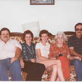 20 Bill Bowers Jr, Joy Davis, Cherry Wadsworth, Amorette Wells, Henry Bowers Sept 1984