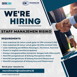 loker staff manrisk nasional re 14 jun 23