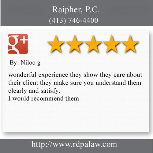 Raipher, P.C.
265 State St
Springfield, MA 01103
(413) 746-4400

http://raipher.com/personal-injury/