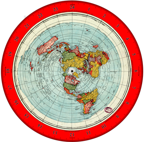 1a Restored Gleasons New Standard Nautical Map copy 1892 clock version.png
