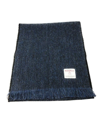 harris tweed scarf blue black.jpg