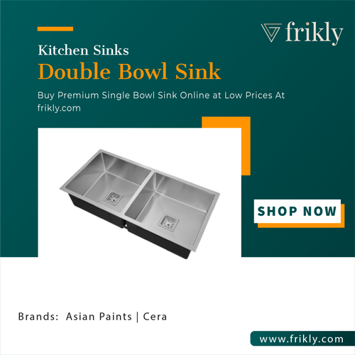 Upgrade Your Bathroom with a Trendy Double Bowl Sink in india | Frikly.png
