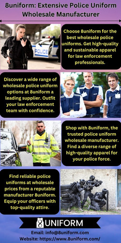 8uniform: Extensive Police Uniform Wholesale Manufacturer.jpg