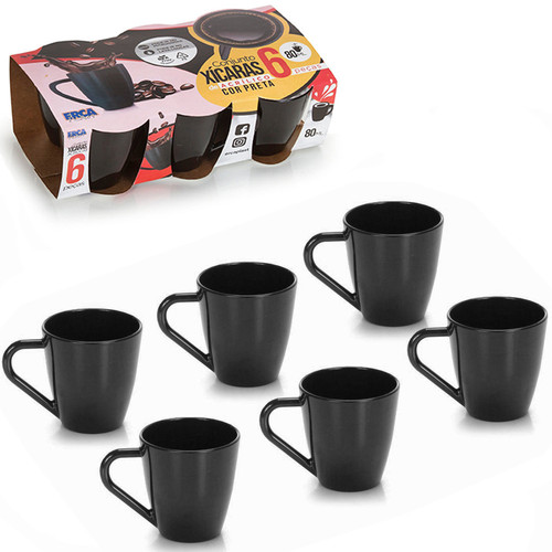 foto1735908 JOGO DE XICARA DE ACRILICO PARA CAFE PRETA COM 6 PECAS 80ML.jpg