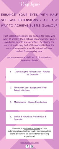 Half set lash ext. Tech applies fewer lashes to natural ones, like full set. Takes less time..png