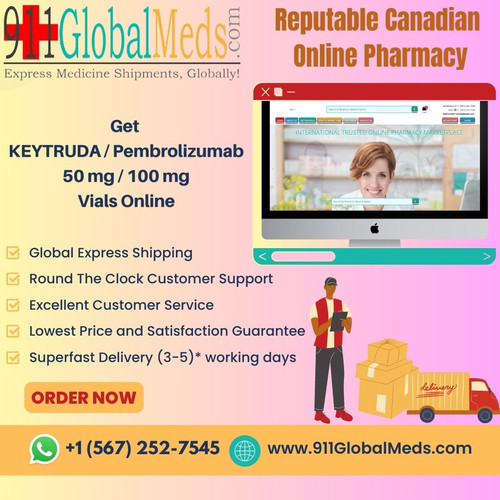 The price of keytruda without insurance can vary significantly depending on the pharmacy, dosages, and locations. You can search the most trusted international online pharmacy like 911GlobalMeds.com to find The guaranteed lowest price of pembrolizumab / Keytruda of 50 mg @ $79.5 per Vials online Source: - https://www.911globalmeds.com/buy-pembrolizumab-keytruda-online 


Find Other medications information like –

liraglutide victoza @ https://www.911globalmeds.com/buy-liraglutide-victoza-online