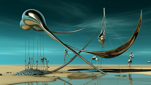 danwb dali style peception is reality silver and teal high res 7023ed1b 84a8 4f59 a118 e2f768054224 .png