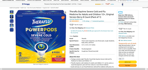 Screenshot 2023 07 18 at 09 08 49 Amazon.com Theraflu Daytime Severe Cold and Flu Medicine for Adult.png