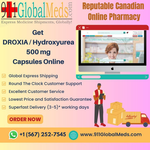 The price of hydroxyurea without insurance can vary significantly depending on the pharmacy, dosages, and locations. You can search the most trusted international online pharmacy like 911GlobalMeds.com to find The guaranteed lowest price of Hydroxyurea / Droxia of 500 mg @ $0.52 per Capsules online Source: - https://www.911globalmeds.com/buy-hydroxyurea-hydrea-droxia-online 

Find Other medications information like –

Ferric carboxymaltose injectafer @ https://www.911globalmeds.com/buy-ferric-carboxymaltose-injectafer-online