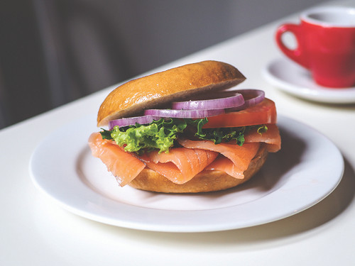 Smoked Salmon Bagel