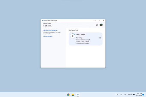 android nearby share windows pc time remaining.jpg
