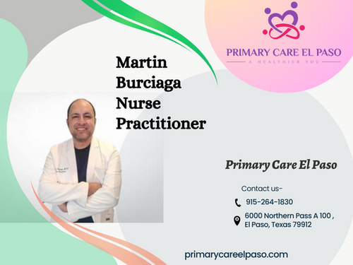 Martin Burciaga Nurse Practitioner at Primary Care El Paso.png