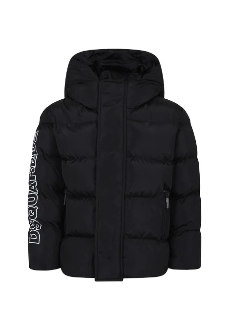 dsquared kids piumino nero logo ragazzi a.jpg