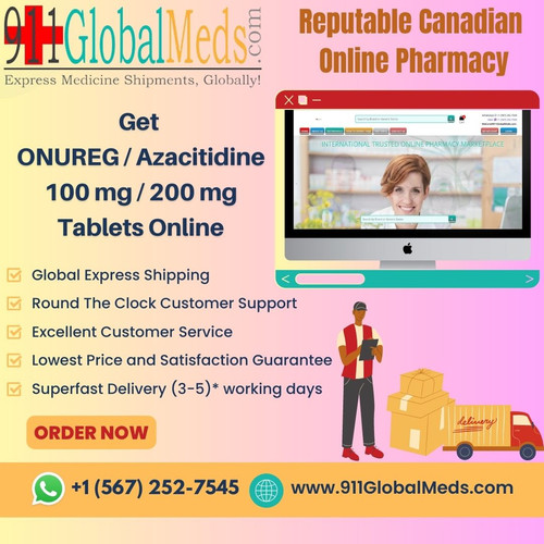 The price of vidaza without insurance can vary significantly depending on the pharmacy, dosages, and locations. You can search the most trusted international online pharmacy like 911GlobalMeds.com to find The guaranteed lowest price of Azacitidine / Onureg of 100 mg @ $140.5 per Vial online Source: - https://www.911globalmeds.com/buy-azacitidine-vidaza-onureg-online  

Find Other medications information like –

Ferric carboxymaltose injectafer @ https://www.911globalmeds.com/buy-ferric-carboxymaltose-injectafer-online