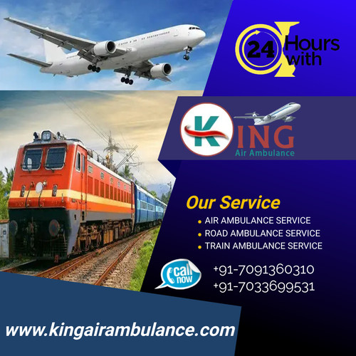 King Train Ambulance in Raipur provides timely critical patient transfer facilities with a well-experienced and highly trained medical team. So give us a call today if you need to move your patient. 
More@ https://shorturl.at/ctxDN