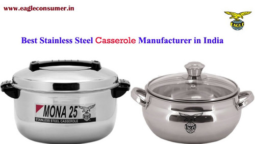Looking for the best stainless steel casserole supplier in India? Contact Eagle Consumer Products. It is a trusted stainless steel casserole manufacturer. Know more https://www.eagleconsumer.in/product-category/thermoware/stainless-steel-casseroles/