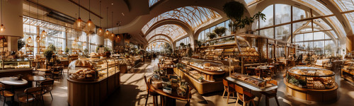 WOWproject food court interior design modern restaurant inter3io.jpg