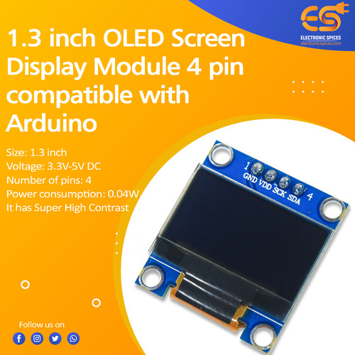1.3 inch OLED Screen Display Module 4 pin compatible with Ardui.jpg