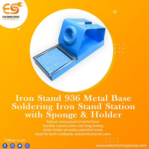 Iron Stand 936 Metal Base Soldering Iron Stand Station with Spo