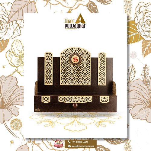 Best Wooden temple for home in india by Creata poojaghar.jpg