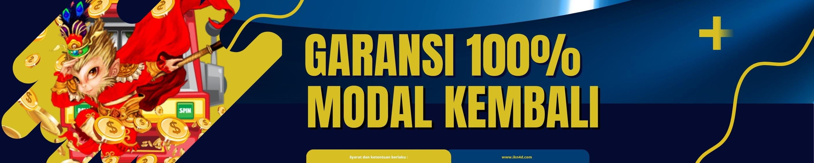 GARANSI 100% MODAL KEMBALI