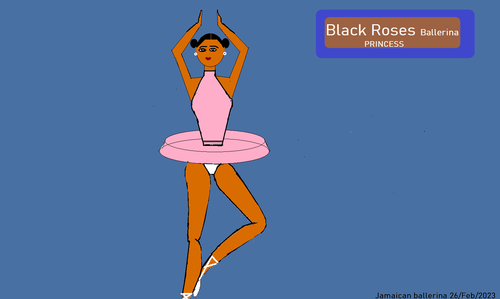 jamaican black roses ballerina dancer light bacdrop brown skin.png