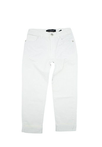 john richmond kids pantalone jeans biancp logo bambino 2023 b.1