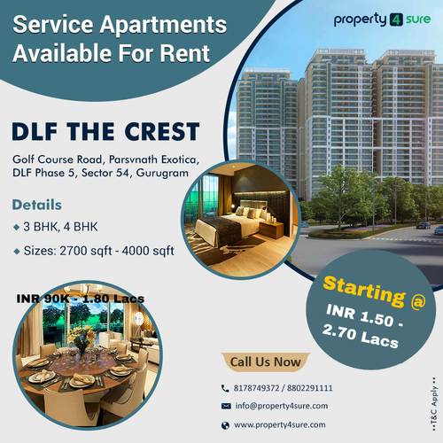 Fully Furnished Apartment for Rent in Gurgaon | The Crest.png