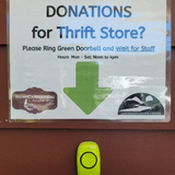 Donations Doorbell sign.png