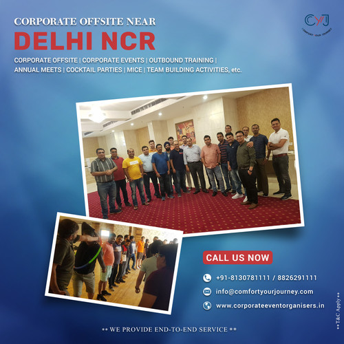 Corporate Offsite Near Delhi NCR 16 Aug