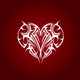 buttons web 0013 Thorn filled Heart