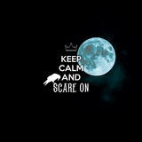 buttons web 0061 Keep Calm Scare on