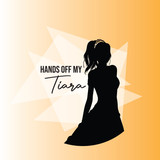 buttons web 0077 hands off tiara