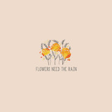 buttons web2 0010 flowers need the rain