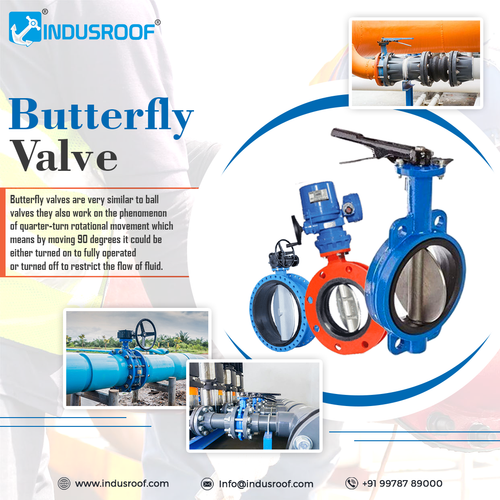 Butterfly valve POST 3