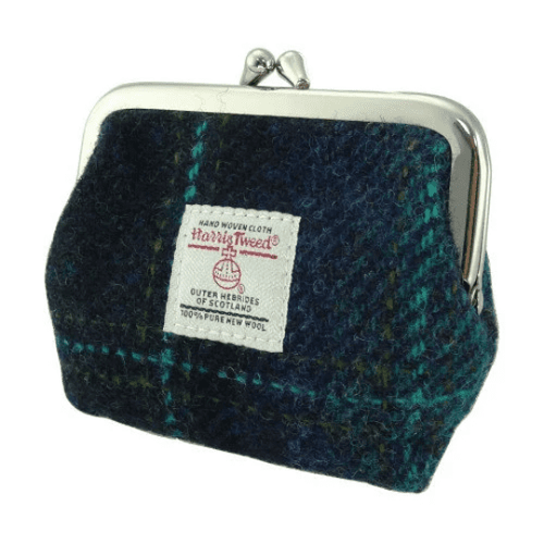 harris tweed eigg small clasp purse in blue with turquoise overcheck lb2035 col119 8418 p.png
