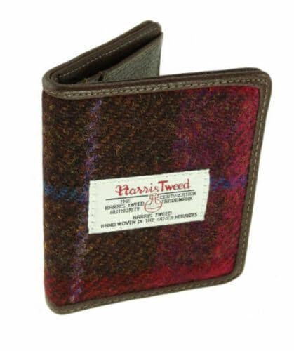 harris tweed lewis credit card holder in deep pink tartan lb2006 col52 4978 p.jpg